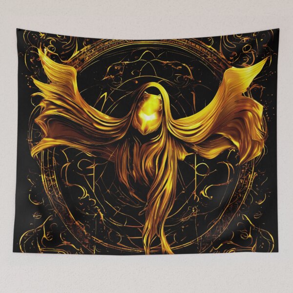 Item preview, Dark Gold Ghost designed and sold by Zofia Sosnecka.