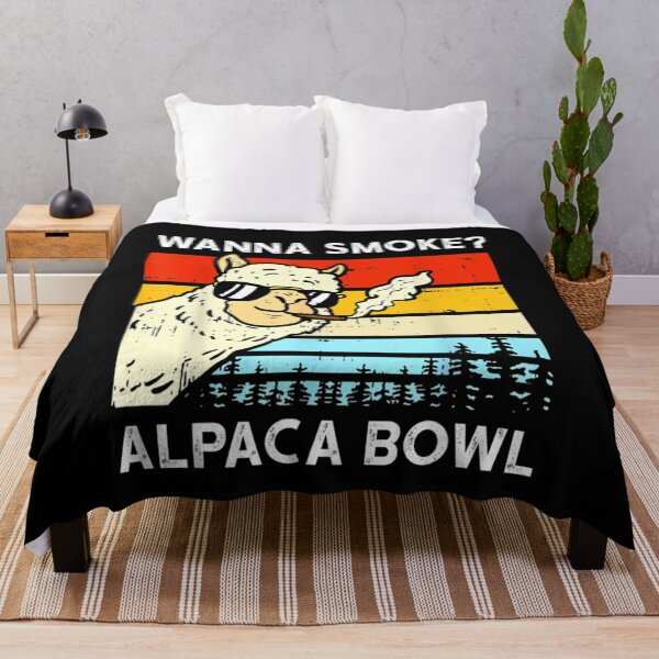 Item preview, Wanna Smoke Alpaca Bowl Weed Funny Cannabis 420 Stoner designed and sold by mpecgqniqho82.