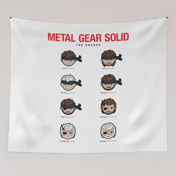 Item preview, Metal Gear Solid 1-V Snakes 	  	 designed and sold by vxdlntmyver78.