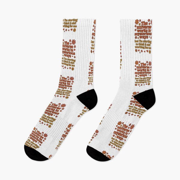 Item preview, The universe works in mysterious ways -ajr inspired retro quote designed and sold by Rick and Jess.