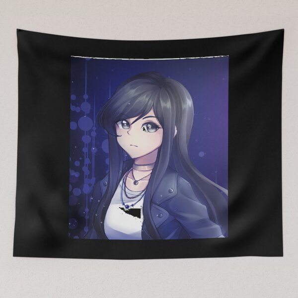 Item preview, Tsubaki Aoyagi Fan Art Pin 	 designed and sold by keoaopgho36.