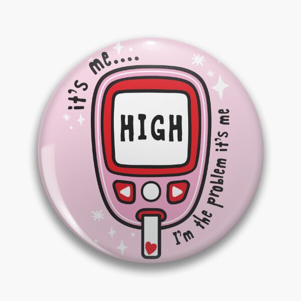 Item preview, It’s Me, I’m the Problem – High Glucose Meter Diabetes Design - Diabetes Humor designed and sold by HotFluff.