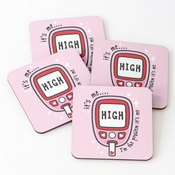Item preview, It’s Me, I’m the Problem – High Glucose Meter Diabetes Design - Diabetes Humor designed and sold by HotFluff.