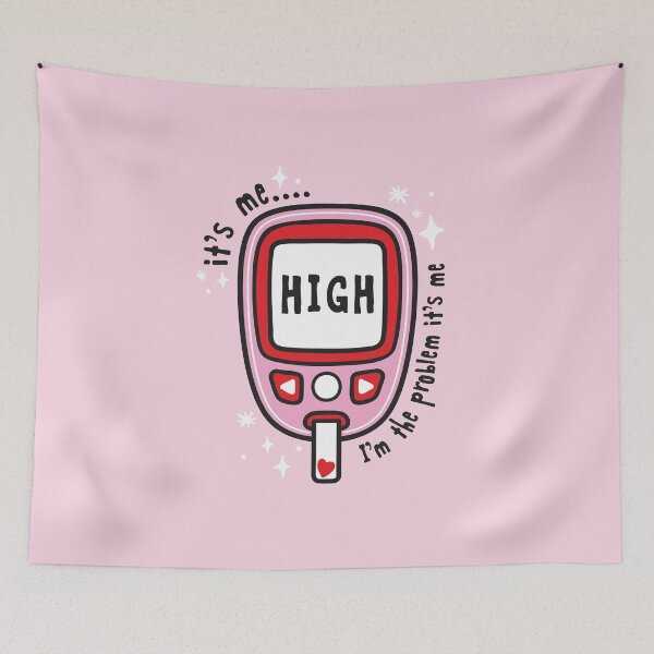 Item preview, It’s Me, I’m the Problem – High Glucose Meter Diabetes Design - Diabetes Humor designed and sold by HotFluff.