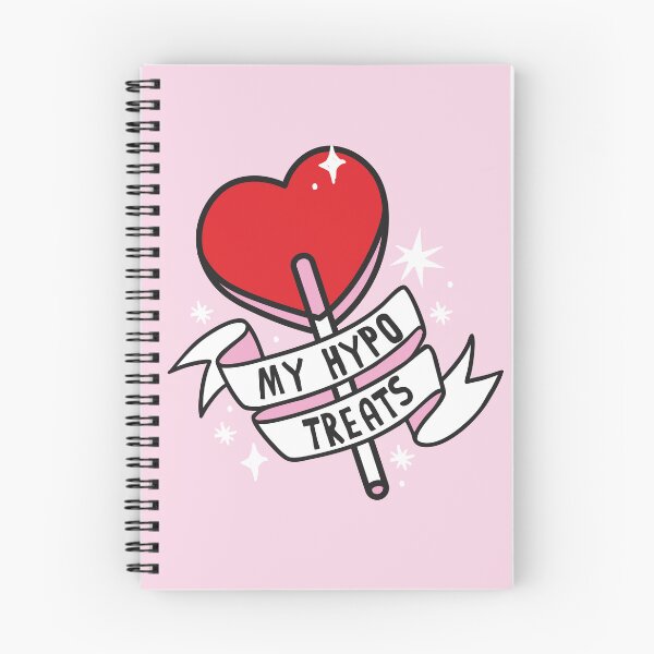 Item preview, My Hypo Treats – Heart Lollipop Diabetes Design - Diabetes Humor designed and sold by HotFluff.