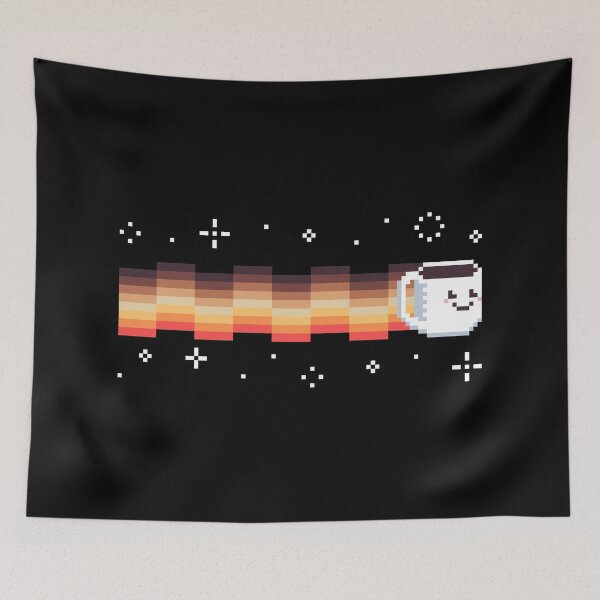 Item preview, Pixel Coffee designed and sold by Quilimo Studio.