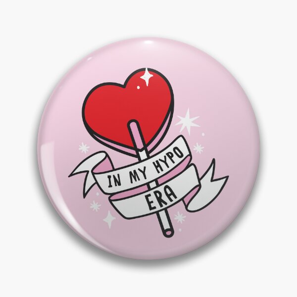 Item preview, In My Hypo Era – Heart Lollipop Diabetes Design - Diabetes Humor designed and sold by HotFluff.