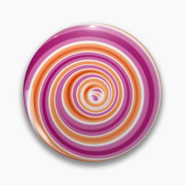 Item preview, lesbian flag colors spiral designed and sold by rilesweir.