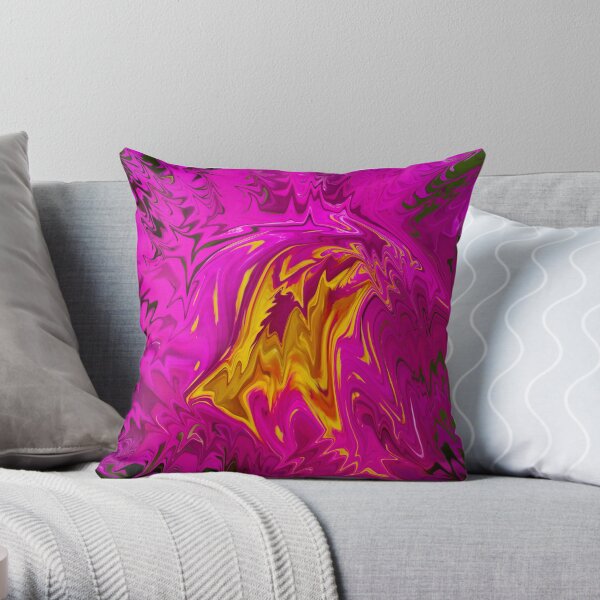 Gerber Abstract Throw Pillow