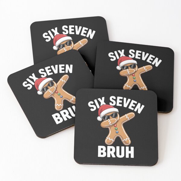 Item preview, 67 Meme 6 7 Dabbing Gingerbread Six Seven Bruh Christmas designed and sold by clothesy7.