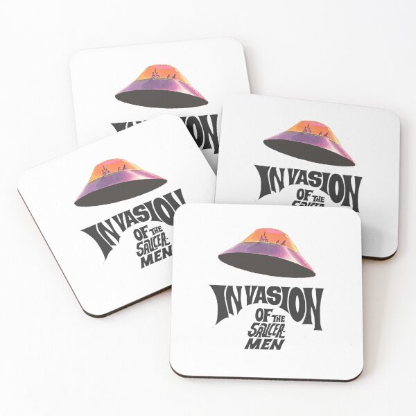 Item preview, Vintage Invasion Of The Saucer Men designed and sold by QuayTradingCo.