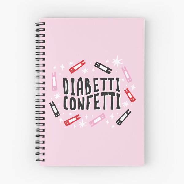 Item preview, Diabetti Confetti – Fun Pink Diabetic Test Strip Illustration - Diabetes Humor designed and sold by HotFluff.