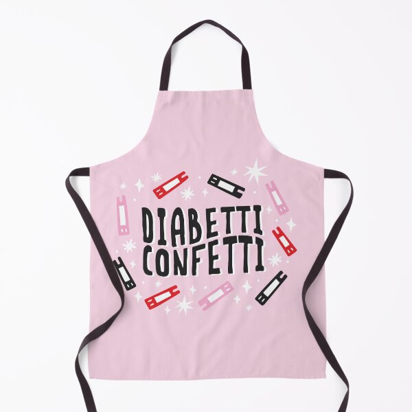Item preview, Diabetti Confetti – Fun Pink Diabetic Test Strip Illustration - Diabetes Humor designed and sold by HotFluff.