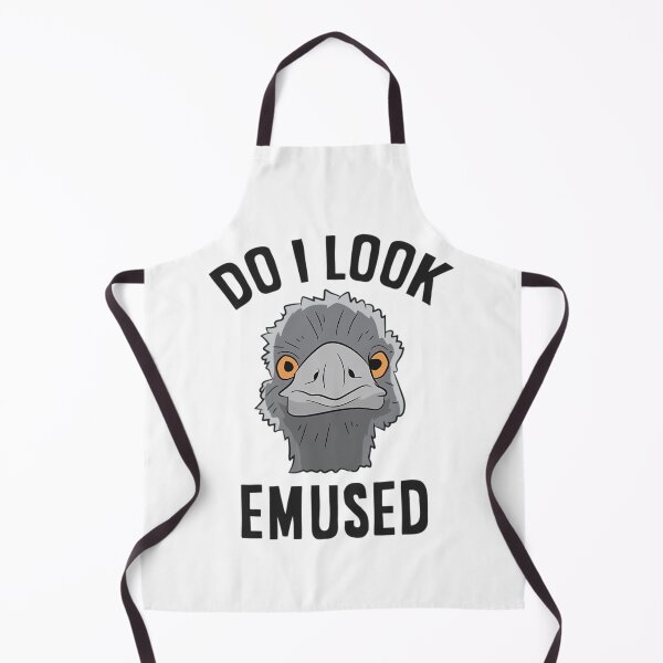 Item preview, Funny Emu Bird Do I Look Emused Cute Australia Emu Long 	 designed and sold by cunttmeob10.