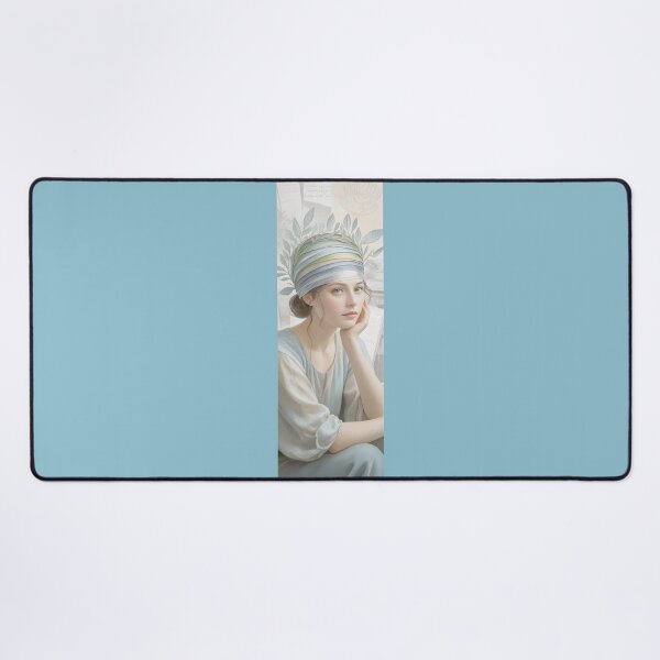 Item preview, Vintage Portrait With Floral Headpiece By Merch, Limited Edition designed and sold by COOPERFRINK.