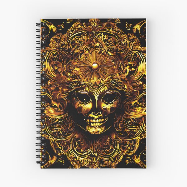 Item preview, Dark Gold Ghost designed and sold by Zofia Sosnecka.