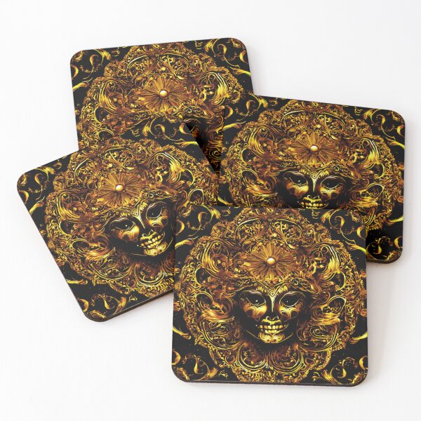 Item preview, Dark Gold Ghost designed and sold by Zofia Sosnecka.