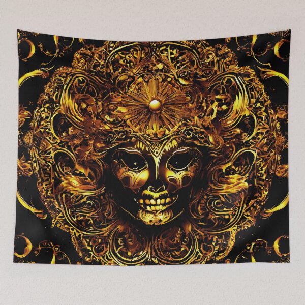Item preview, Dark Gold Ghost designed and sold by Zofia Sosnecka.