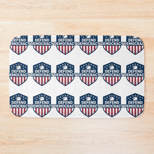Item preview, Defend Democracy | Eagle Shield Patriotic Emblem designed and sold by techdave.