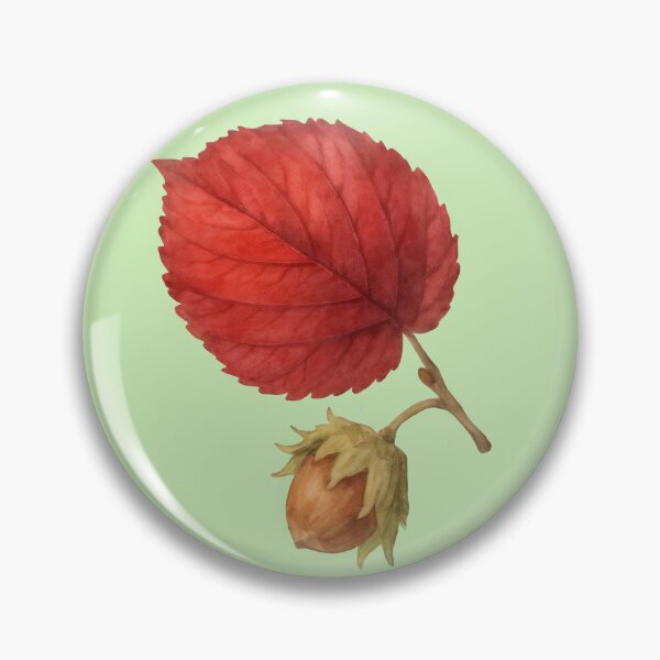 Item preview,  An Autumn Hazel Sprig with a Crimson Leaf designed and sold by IraBum.