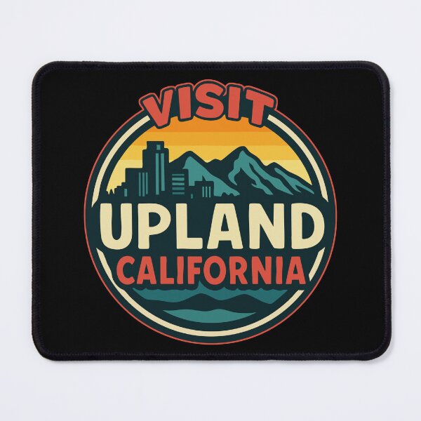 Item preview, Visit Upland California designed and sold by TomFrontierArt.