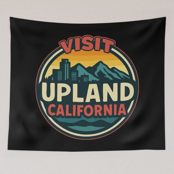 Item preview, Visit Upland California designed and sold by TomFrontierArt.