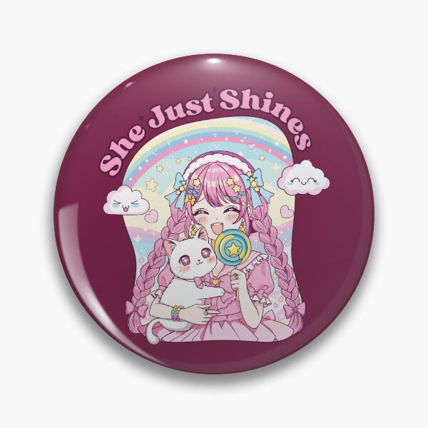 Item preview, Pastel Aesthetic Japanese Kawaii Cat Decora Anime Girl designed and sold by FemmePod.