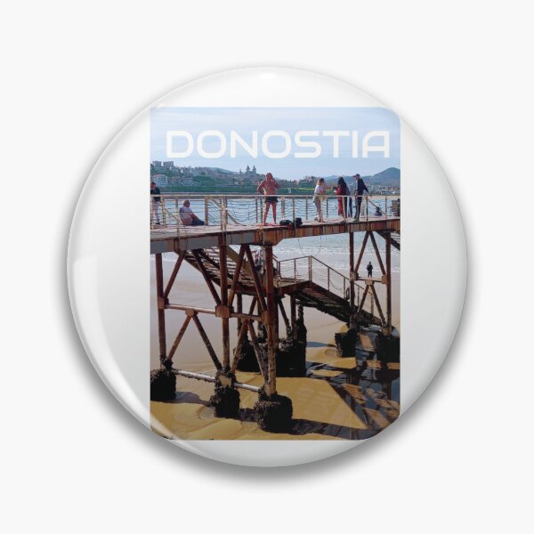 Item preview, Donostia, in the port, at low tide designed and sold by Akokoki.