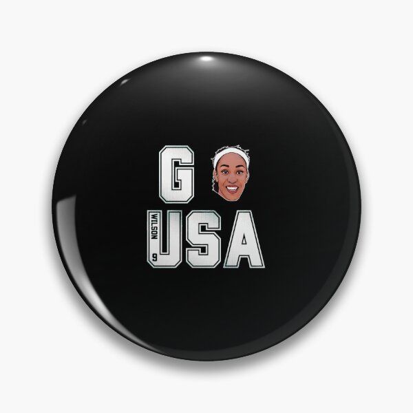 Item preview, 2024 Go Usa Women Basketball Olympics A'Ja Wilson designed and sold by kallerqptart.
