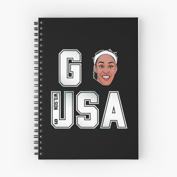 Item preview, 2024 Go Usa Women Basketball Olympics A'Ja Wilson designed and sold by kallerqptart.