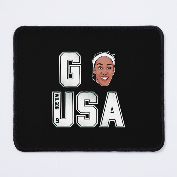 Item preview, 2024 Go Usa Women Basketball Olympics A'Ja Wilson designed and sold by kallerqptart.