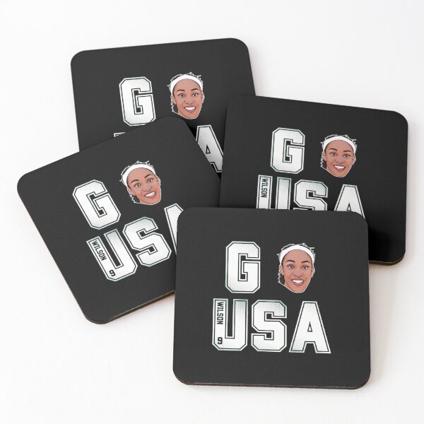 Item preview, 2024 Go Usa Women Basketball Olympics A'Ja Wilson designed and sold by kallerqptart.