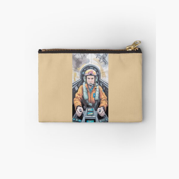 Item preview, Watercolor Fighter Pilot Cockpit Art By Merch, Limited Edition designed and sold by COOPERFRINK.