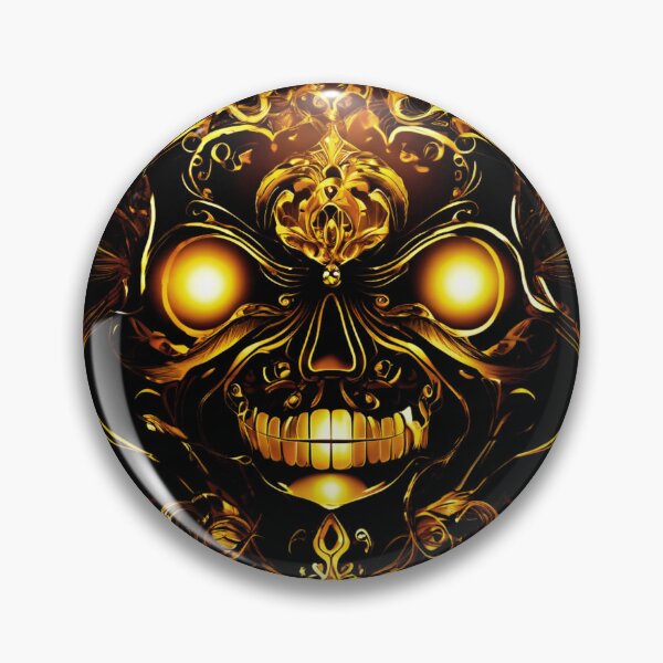 Item preview, Dark Gold Ghost designed and sold by Zofia Sosnecka.