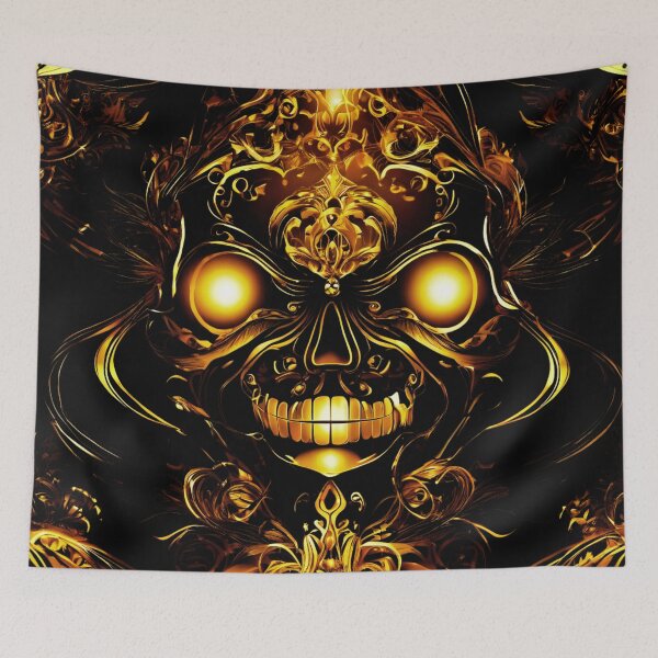 Item preview, Dark Gold Ghost designed and sold by Zofia Sosnecka.