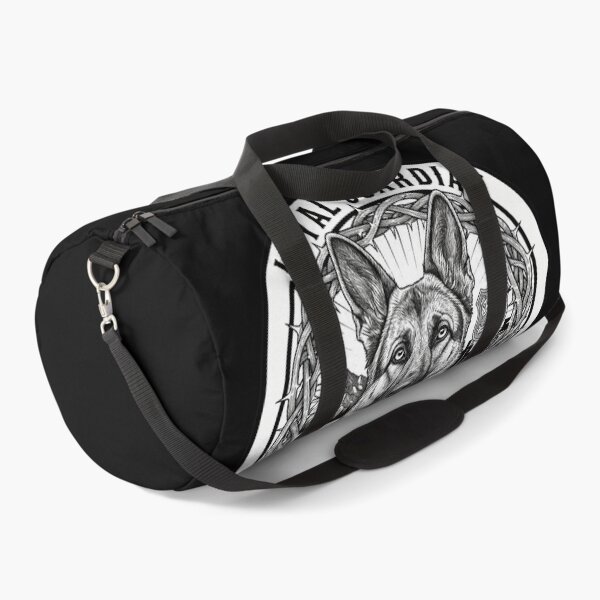 Item preview, Monochrome German Shepherd – Police Dog Style designed and sold by BK-Fishing.