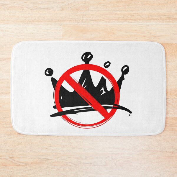 Item preview, No Kings | Crown Banned Symbol designed and sold by techdave.