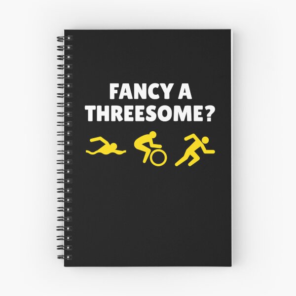 Item preview, Triathlete Fancy A Threesome Funny Triathlon  	 designed and sold by kkpglcgjlsx78.