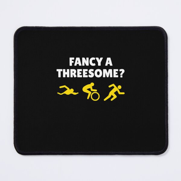 Item preview, Triathlete Fancy A Threesome Funny Triathlon  	 designed and sold by kkpglcgjlsx78.