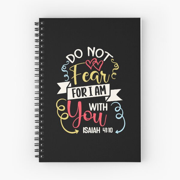 Item preview, Do Not Fear, I Am with You – Isaiah 41:10 Christian Verse designed and sold by The Loved Label.