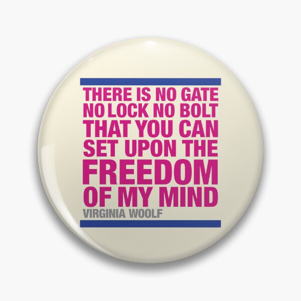 Item preview, There is no gate . . . Virginia Woolf Quotation designed and sold by CharlottePlaceArt.