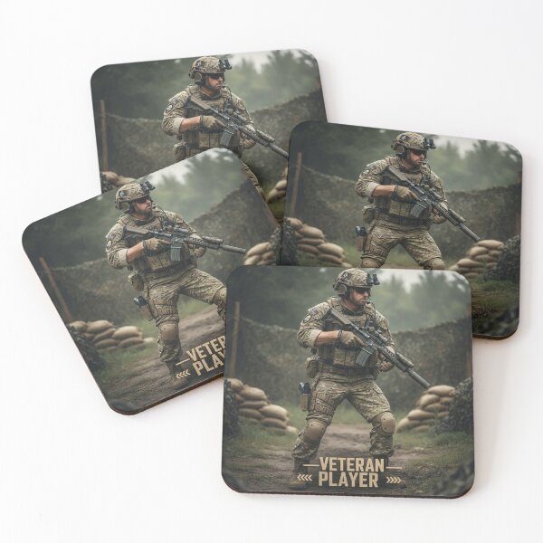 Item preview, Veteran Player - Tactical Airsoft Operator designed and sold by SupraShore.