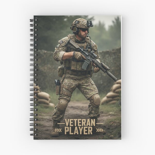 Item preview, Veteran Player - Tactical Airsoft Operator designed and sold by SupraShore.