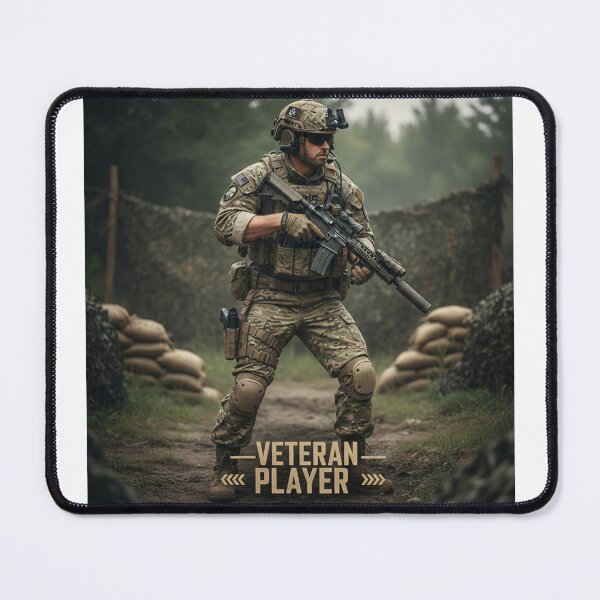 Item preview, Veteran Player - Tactical Airsoft Operator designed and sold by SupraShore.