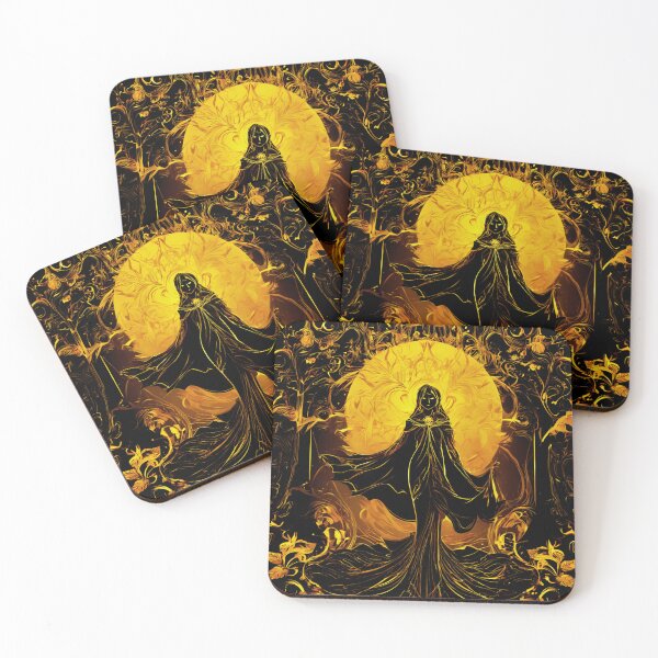 Item preview, Dark Gold Ghost designed and sold by Zofia Sosnecka.