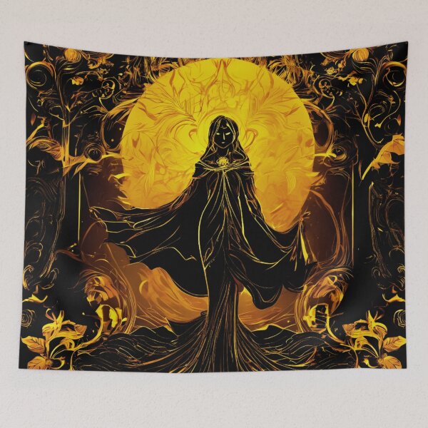 Item preview, Dark Gold Ghost designed and sold by Zofia Sosnecka.
