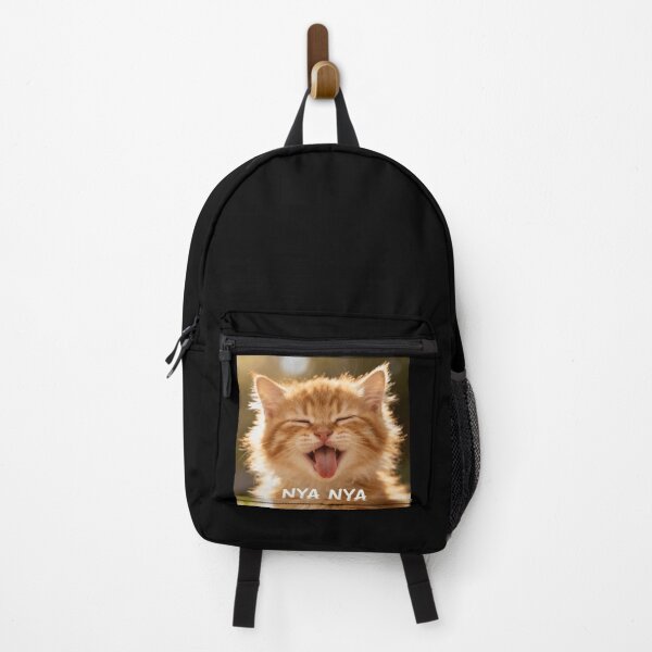 Item preview, Nya Nya Cat – Cute Ginger Cat Meme designed and sold by BrokenBunnie.