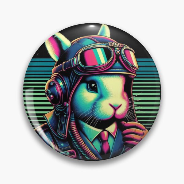 Item preview, Cute pilot bunny  designed and sold by Dogandesighn.