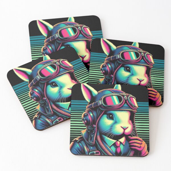 Item preview, Cute pilot bunny  designed and sold by Dogandesighn.