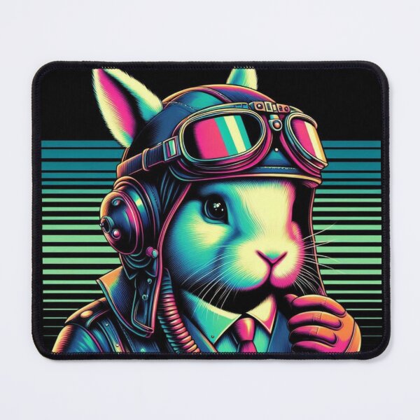 Item preview, Cute pilot bunny  designed and sold by Dogandesighn.